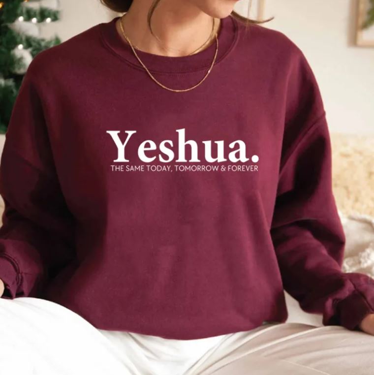 Vintage Yeshua Christian Sweatshirt Christia