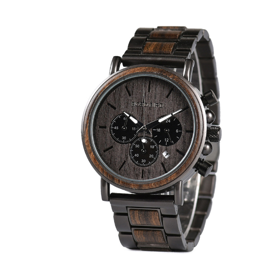 BOBO BIRD Wooden Quartz Watch with Miyota Movement