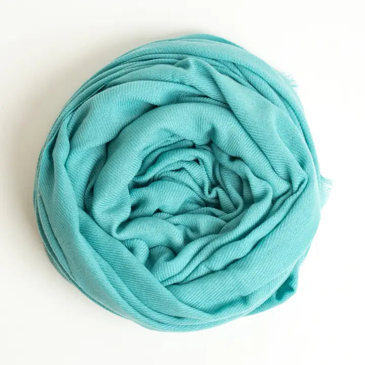 Pure Cashmere Oversized Wrap – 36 × 80 in