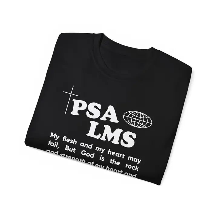 Psalms Cotton Graphic T-Shirt