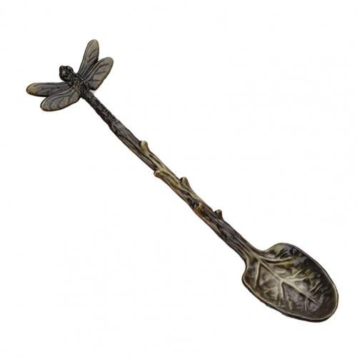Unique-Dragonfly Dessert Spoon, Nature-Inspired