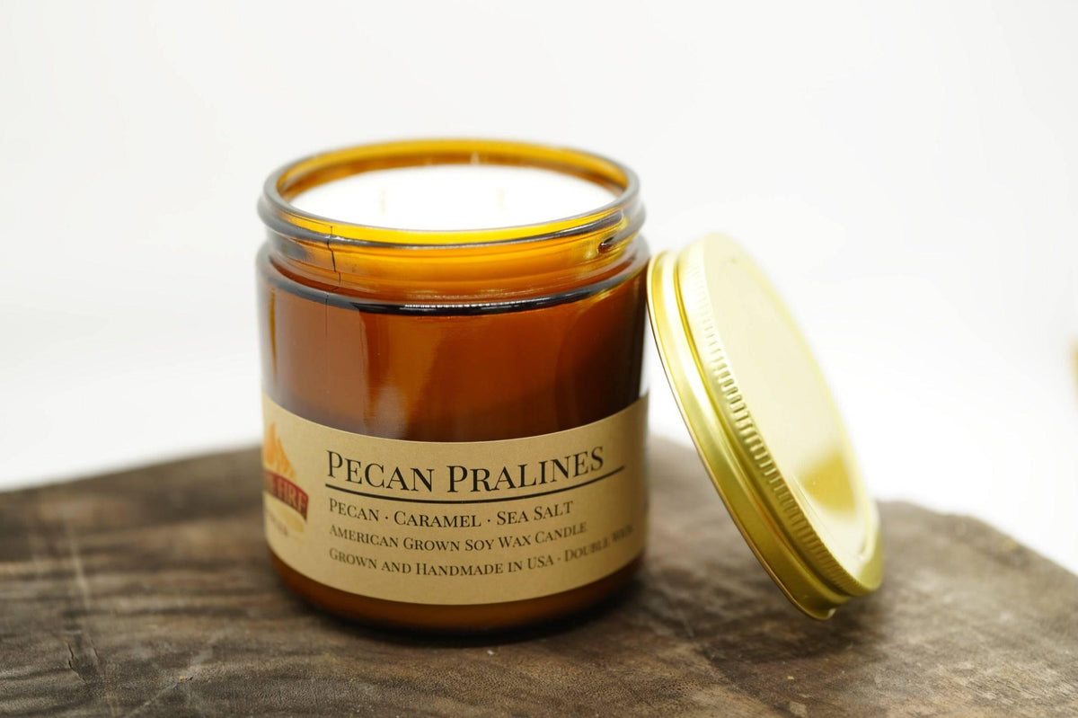 Pecan Pralines Double-Wick Soy Candle, 14.5 oz