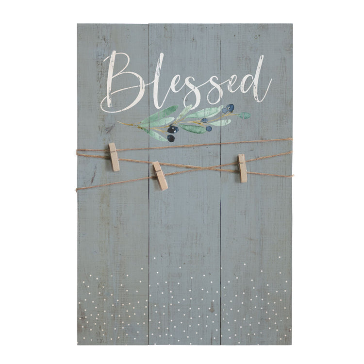 Blessed Pallet Wall Sign