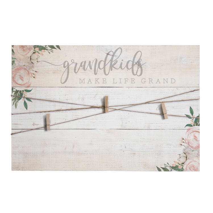 Grandkids Decorative Pallet Sign