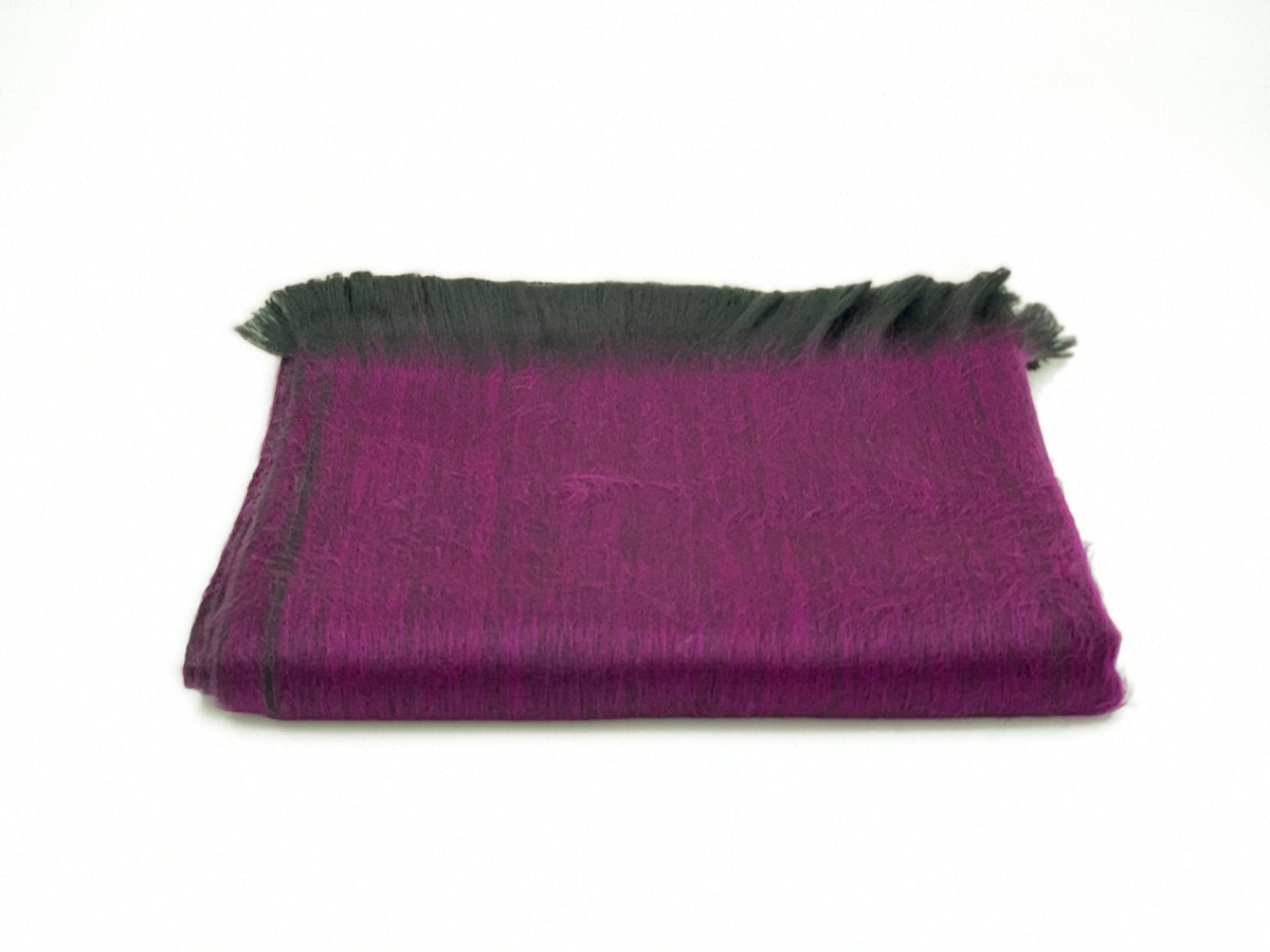 Timeless Accent Brushed Alpaca-Blend Shawl
